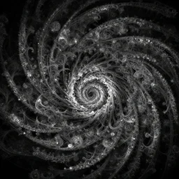 a computer generated image of a spiral design, a raytraced image by elizabeth murray, behance, generative art, fractalism, biomorphic, zbrush
