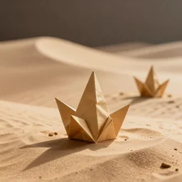 origami desert