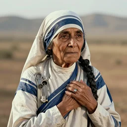 A still of Mother Teresa in Rambo First Blood