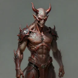 zportre of an adhd psychonautistic tra'de : v'r in shape of zen devil, digital painting, highly detailed