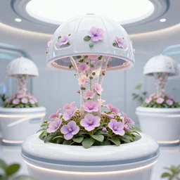 futuristic calceolaria uniflora mecha chamber maids body, sepals forming helmet, floral details, calceolaria, 8 k hd resolution, barbatos gundam with floral inlay, bandai box art, star wars, makoto kobayashi, frank gehry, raymond swanland