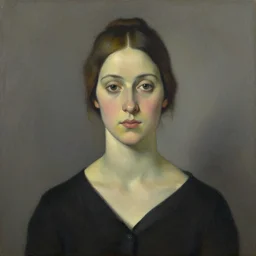 a portrait of a lady by aaron douglas