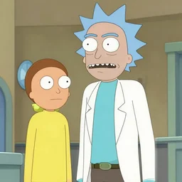 a still of leonardo dicaprio as real life rick sanchez from ( rick and morty show )