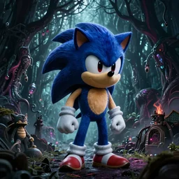 eldritch horror Sonic the Hedgehog, lovecraftian cosmic fear, silent hill