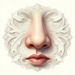giant nose sucking up humans , intricate, elegant, highly detailed, centered, digital painting, artstation, concept art, smooth, sharp focus, illustration, artgerm, anime, kyojin no hoshi