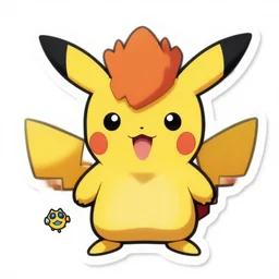 cute miss mascot monorpale monorpale honedge pokemon sticker art, cronobreaker, beeple game icon