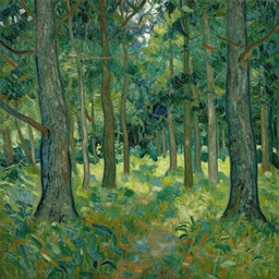 beautiful scandinavian woods by vincent van gogh
