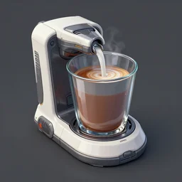 device to drink hot beverages from, concept art, sci - fi weapon, artstation