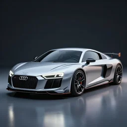 a futuristic audi r8