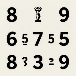 8 6 7 5 3 0 9