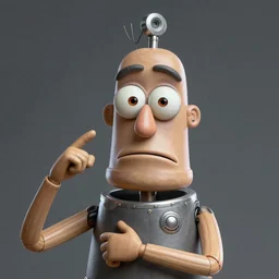 portrait of Bender, expressive pose, futuristic, highly detailed, digital painting, artstation, concept art, smooth, sharp focus, by rembrandt, by wlop