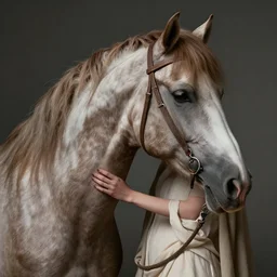 half woman half horse. mythology. portrait. detailed. sharp focus