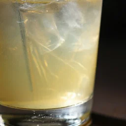 stunning photo of a drink, light rays caustics