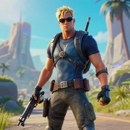 Still from the Fortnite Movie directed by James Cameron