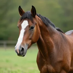 a photo of a horse