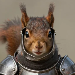 squirrel as a realistic fantasy knight, closeup portrait art by donato giancola and greg rutkowski, realistic face, digital art, trending on artstation, symmetry!!, no helmet