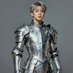 very detailed masterpiece painting of jungkook from BTS. He is wearing shining silver armor, warrior, artstation, concept art by Greg Rutkowski, WLOP, liang xing, NeoArtCore, Zumidraws, Zumi, Axsens, Dan Mumford, Christophe Vacher