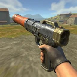 garry's mod physgun, hypperealistic 3 d render