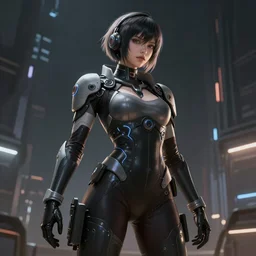 Bayonetta, cyberpunk style, digital painting, artstation, concept art, smooth, sharp focus, hyperrealistic, illustration, artstation trending, octane render, unreal engine, ambient light, dynamic lighting