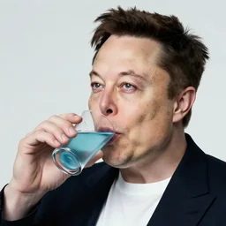 elon musk drinking acid