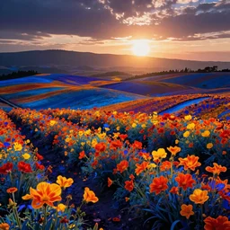 landscape by jean delville, thermal imaging flowers nature uv light infrared neon noir thermal vision san andreas sunlight fantasy lightpaint morning sun liberty city steampunk evil landscape desert biopunk wilderness anime bioshock mars crystal postcyberpunk retrowave, archdaily, wallpaper, highly detailed, trending on artstation.