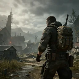 sceenshot of STALKER 2, 4k HDR