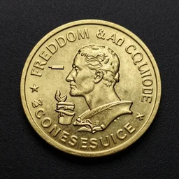 Gold coin from the game Freedom And Consequences
