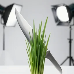 blade of grass, studio lighting, 4 k, advertisement