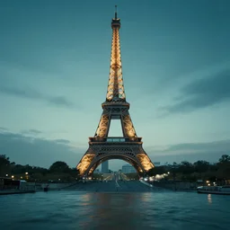 paris but it's underwater, perfect composition, movie cinematography, cinematographic shot, great director, beautilful lighting, cinema, hyper realistic 8 k, gorgeous imax shot