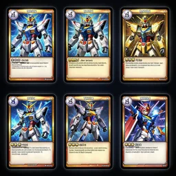 different designs of cards from a new mecha card game. Pinterest , concept art , assets , game