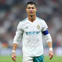 cristiano ronaldo, by denis chernov, 2 1 th century, art, highly realistic, expressive emotions, intricate textures, illusionistic detail, 4 k