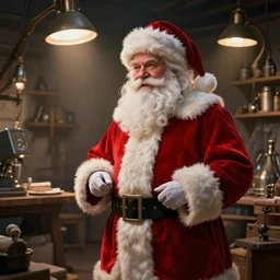 Santa's workshop, dramatic lighting, cinematic, establishing shot, extremely high detail, foto realistic, cinematic lighting, post processed, concept art, high details, cinematic, 8k resolution, beautiful detailed, photorealistic, digital painting, artstation, concept art, smooth, sharp focus, artstation trending, octane render, unreal engine