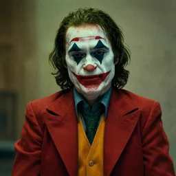 film still of Gary Busey as joker in the new Joker movie