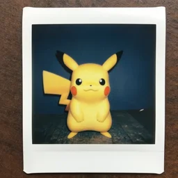 1 9 5 0 s polaroid picture of pikachu