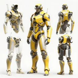a digital concept art of equipment, by geof darrow, jama jurabaev, john harris, greg rutkowski, and weta workshop. sci - fi, yellow, grey, white, silver. ultra clear detailed. octane render.