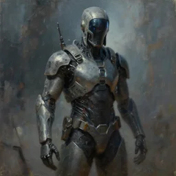 concept art of biohacker, cinematic very long shot, oil painting by jama jurabaev, extremely detailed, brush hard, artstation, high quality, brush stroke