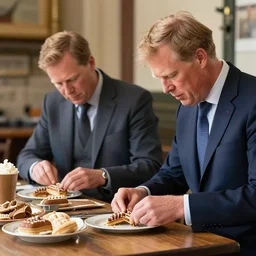 Willem-Alexander busy koekhappen, Greg Hildebrandt, Mark Keathley