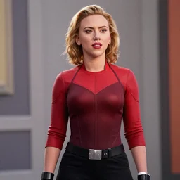 Scarlett Johansson is Elastigirl, live action!