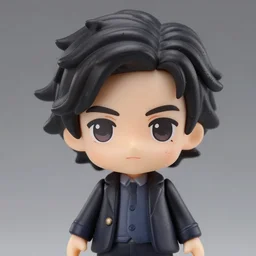 olivia munn, a nendoroid of peter dinklage figurine, realistic face, detailed, product photography