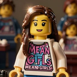 Lego!! Mean Girls, movie still, cinematic