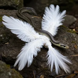 feathered snake! with feathers