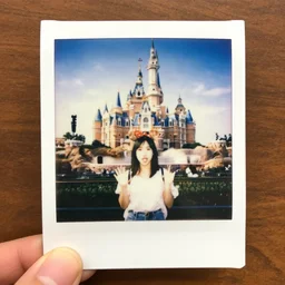 it's a small world disney ride polaroid
