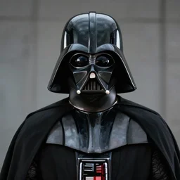 military portrait of darth vader