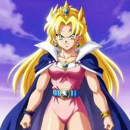 Queen Elizabeth super saiyan