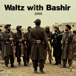a film still from waltz with bashir ( 2 0 0 8 )