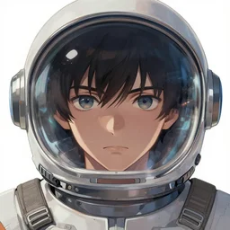 space pilot by takato yamamoto, symmetrical close up portrait, concept art, by wlop, artgerm, krenz cushart, greg rutkowski, pixiv