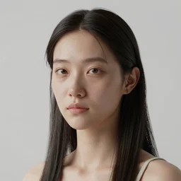 face portrait of a goddess by berndnaut smilde and alena aenami, octane render