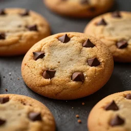 chocolate chip cookies, stunning, surrounding cinematic light, hyper detailed, 4 k cinematic octane render