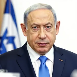 benjamin netanyahu's dream conundrum, highly detalied, by michael cheval