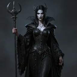 dark sorceress, warcraft, dark souls : : illustrated by artgerm, moebius, tooth wu : : quixel megascans, ray - tracing, redshift render, 8 k, insanely detailed and intricate, elegant, design, weta digital, imaginefx, photorealism, character design